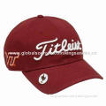 Adult baseball cap, 3D embroidery and flat embroidery for logo, top button